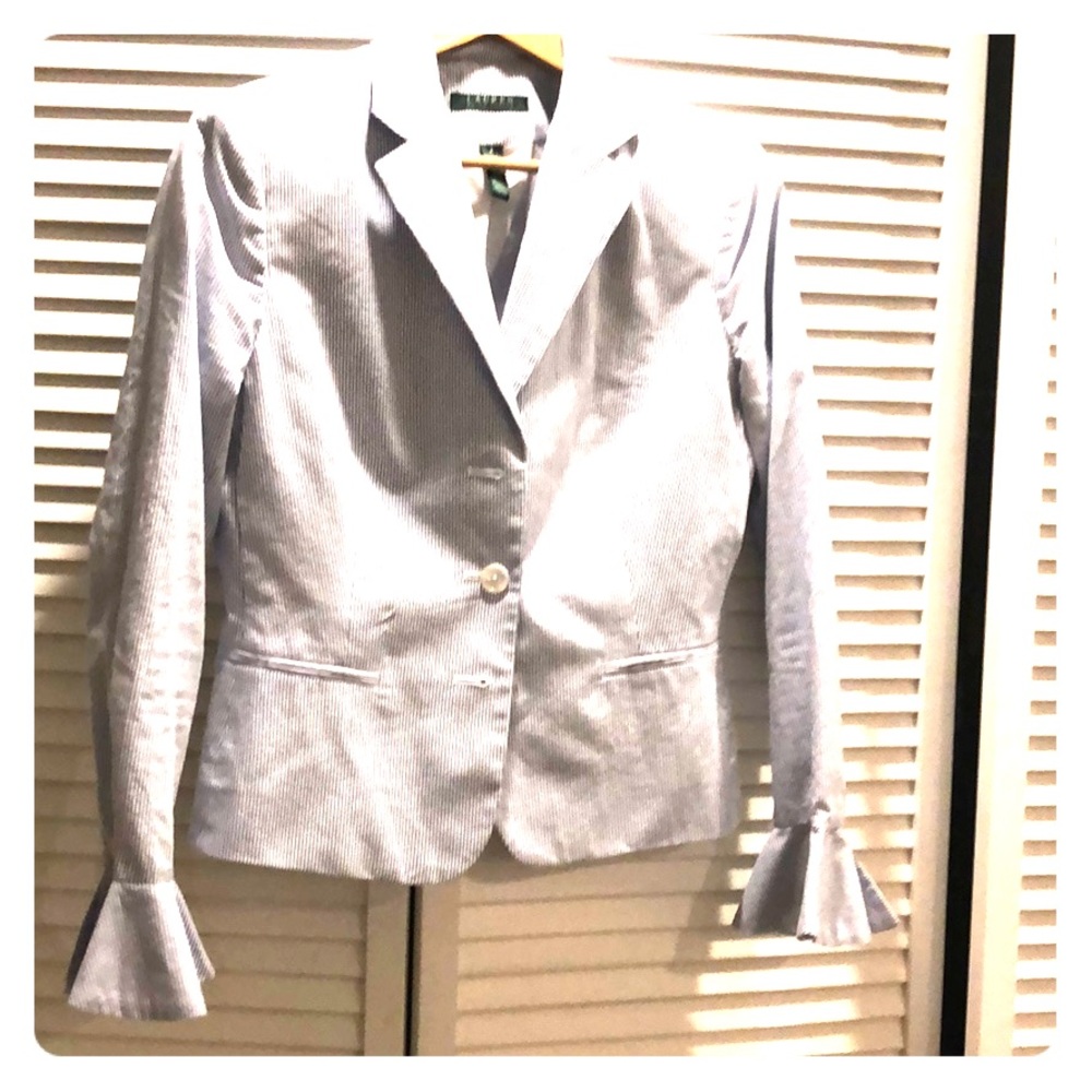 Ralph Lauren seersucker blazer